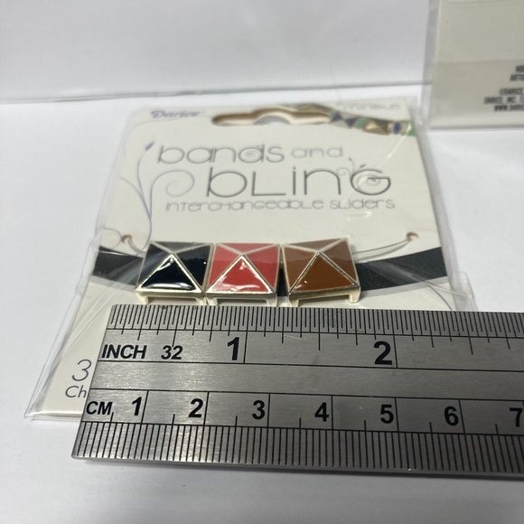 Jewelry Charm Sliders Brown Black 2 Packs Mix and Mingle Darice Bands and Bling - Picture 6 of 13